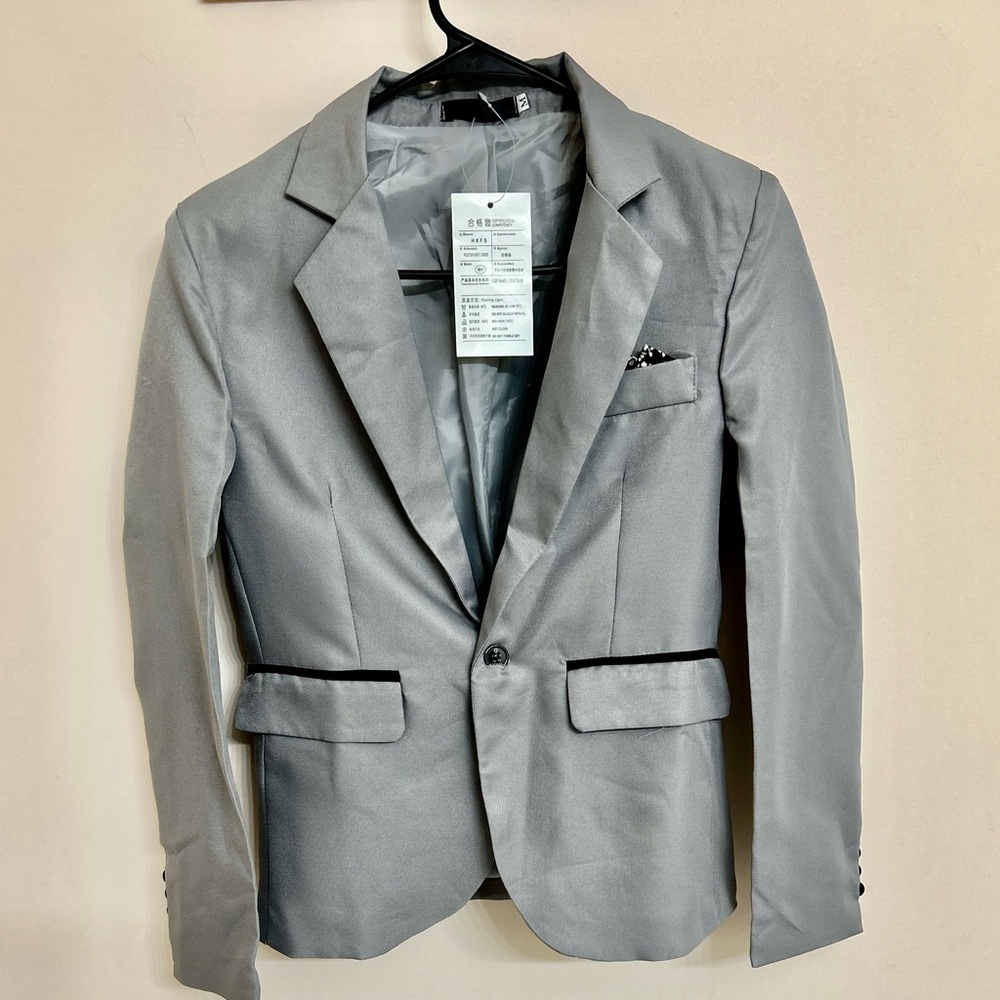 Kid Gray Jacket - Picture 2 of 5